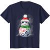 image:imageStar Wars Stormtrooper Up to Snow Good Funny Holiday TShirtNavy Blue
