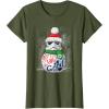 image:imageStar Wars Stormtrooper Up to Snow Good Funny Holiday TShirtOlive Green