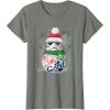 image:imageStar Wars Stormtrooper Up to Snow Good Funny Holiday TShirtOlive Heather