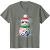 image:imageStar Wars Stormtrooper Up to Snow Good Funny Holiday TShirtOlive Heather