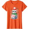 image:imageStar Wars Stormtrooper Up to Snow Good Funny Holiday TShirtOrange