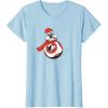 image:imageStar Wars The Force Awakens Christmas BB8 Santa Roll Poster TShirtBaby Blue