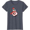 image:imageStar Wars The Force Awakens Christmas BB8 Santa Roll Poster TShirtHeather Blue