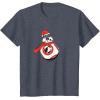 image:imageStar Wars The Force Awakens Christmas BB8 Santa Roll Poster TShirtHeather Blue