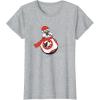 image:imageStar Wars The Force Awakens Christmas BB8 Santa Roll Poster TShirtHeather Grey