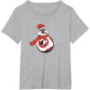 image:imageStar Wars The Force Awakens Christmas BB8 Santa Roll Poster TShirtHeather Grey