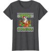 image:imageStar Wars The Force Awakens Christmas Droid To The World TShirtDark Heather Grey