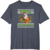 image:imageStar Wars The Force Awakens Christmas Droid To The World TShirtHeather Blue