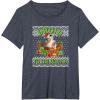 image:imageStar Wars The Force Awakens Christmas Droid To The World TShirtHeather Blue
