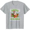 image:imageStar Wars The Force Awakens Christmas Droid To The World TShirtHeather Grey