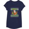 image:imageStar Wars The Force Awakens Christmas Droid To The World TShirtNavy Blue
