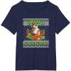 image:imageStar Wars The Force Awakens Christmas Droid To The World TShirtNavy Blue
