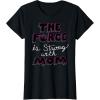 image:imageStar Wars The Force is Strong with Mom Rebel Icon TShirt TShirtBlack