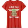 image:imageStar Wars The Mandalorian Christmas Child Galaxys Greetings TShirtRed
