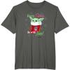 image:imageStar Wars The Mandalorian Christmas Grogu Merry Force TShirtAsphalt Grey