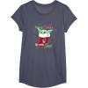 image:imageStar Wars The Mandalorian Christmas Grogu Merry Force TShirtHeather Blue
