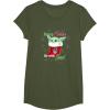 image:imageStar Wars The Mandalorian Christmas Grogu Merry Force TShirtOlive Green