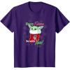 image:imageStar Wars The Mandalorian Christmas Grogu Merry Force TShirtPurple