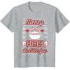 image:imageStar Wars The Mandalorian Christmas Merry Force Be With You TShirtHeather Grey