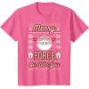 image:imageStar Wars The Mandalorian Christmas Merry Force Be With You TShirtPink Heather
