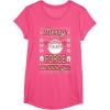 image:imageStar Wars The Mandalorian Christmas Merry Force Be With You TShirtPink Heather