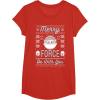 image:imageStar Wars The Mandalorian Christmas Merry Force Be With You TShirtRed