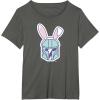 image:imageStar Wars The Mandalorian Cute Pastel Easter Bunny TShirtAsphalt Grey