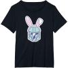 image:imageStar Wars The Mandalorian Cute Pastel Easter Bunny TShirtBlack