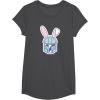 image:imageStar Wars The Mandalorian Cute Pastel Easter Bunny TShirtDark Heather Grey
