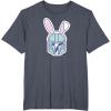image:imageStar Wars The Mandalorian Cute Pastel Easter Bunny TShirtHeather Blue