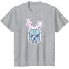 image:imageStar Wars The Mandalorian Cute Pastel Easter Bunny TShirtHeather Grey
