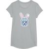 image:imageStar Wars The Mandalorian Cute Pastel Easter Bunny TShirtHeather Grey