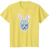 image:imageStar Wars The Mandalorian Cute Pastel Easter Bunny TShirtLemon Yellow