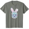 image:imageStar Wars The Mandalorian Cute Pastel Easter Bunny TShirtOlive Heather