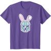 image:imageStar Wars The Mandalorian Cute Pastel Easter Bunny TShirtPurple Heather