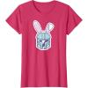 image:imageStar Wars The Mandalorian Cute Pastel Easter Bunny TShirtRed Heather