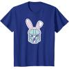 image:imageStar Wars The Mandalorian Cute Pastel Easter Bunny TShirtRoyal Blue