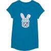 image:imageStar Wars The Mandalorian Cute Pastel Easter Bunny TShirtSapphire Blue