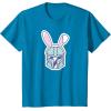 image:imageStar Wars The Mandalorian Cute Pastel Easter Bunny TShirtSapphire Blue