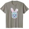 image:imageStar Wars The Mandalorian Cute Pastel Easter Bunny TShirtSlate Grey