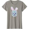 image:imageStar Wars The Mandalorian Cute Pastel Easter Bunny TShirtSlate Grey