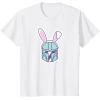 image:imageStar Wars The Mandalorian Cute Pastel Easter Bunny TShirtWhite