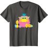 image:imageStar Wars The Mandalorian Grogu Cute Happy Easter Friends TShirtAsphalt Grey