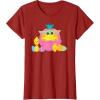 image:imageStar Wars The Mandalorian Grogu Cute Happy Easter Friends TShirtCranberry Red