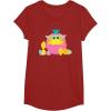 image:imageStar Wars The Mandalorian Grogu Cute Happy Easter Friends TShirtCranberry Red