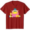 image:imageStar Wars The Mandalorian Grogu Cute Happy Easter Friends TShirtCranberry Red