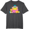 image:imageStar Wars The Mandalorian Grogu Cute Happy Easter Friends TShirtDark Heather Grey