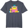 image:imageStar Wars The Mandalorian Grogu Cute Happy Easter Friends TShirtHeather Blue