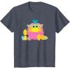 image:imageStar Wars The Mandalorian Grogu Cute Happy Easter Friends TShirtHeather Blue