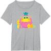 image:imageStar Wars The Mandalorian Grogu Cute Happy Easter Friends TShirtHeather Grey